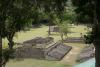 High view of Ball Court A-III, in size second only to the Great Ball Court at Chichén Itza.